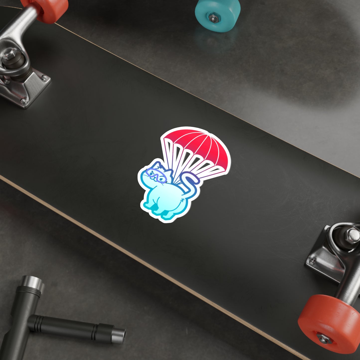 Sky Dive Kitty Sticky