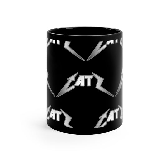 CatZ 11oz Black Mug
