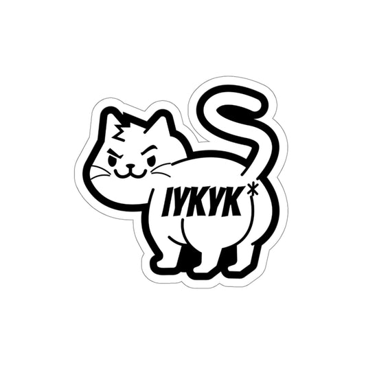 IYKYK Sticker - Blanco