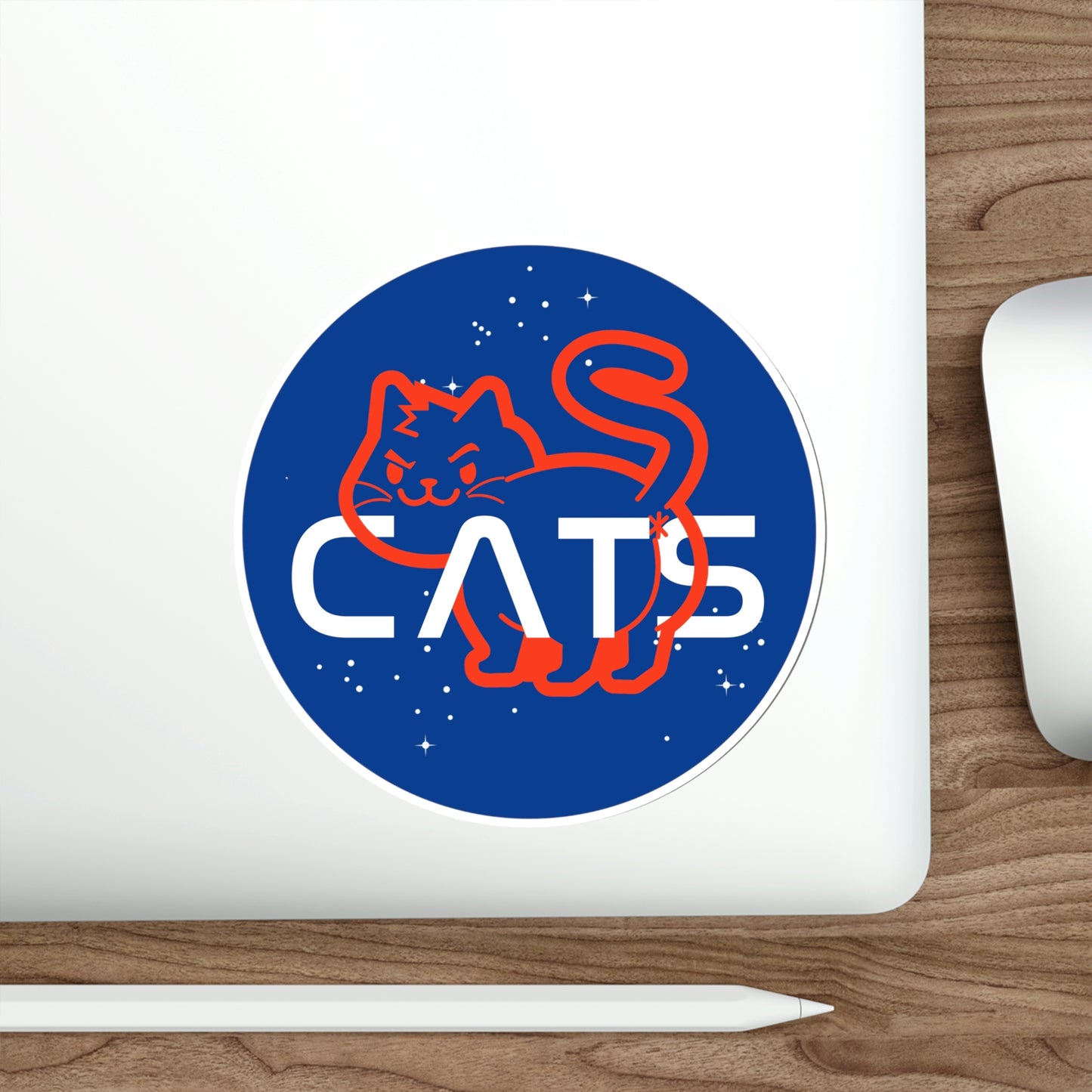Space-Kitty Sticker