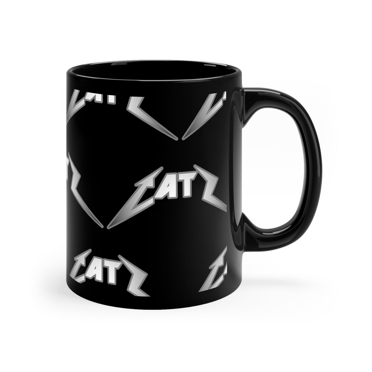 CatZ 11oz Black Mug