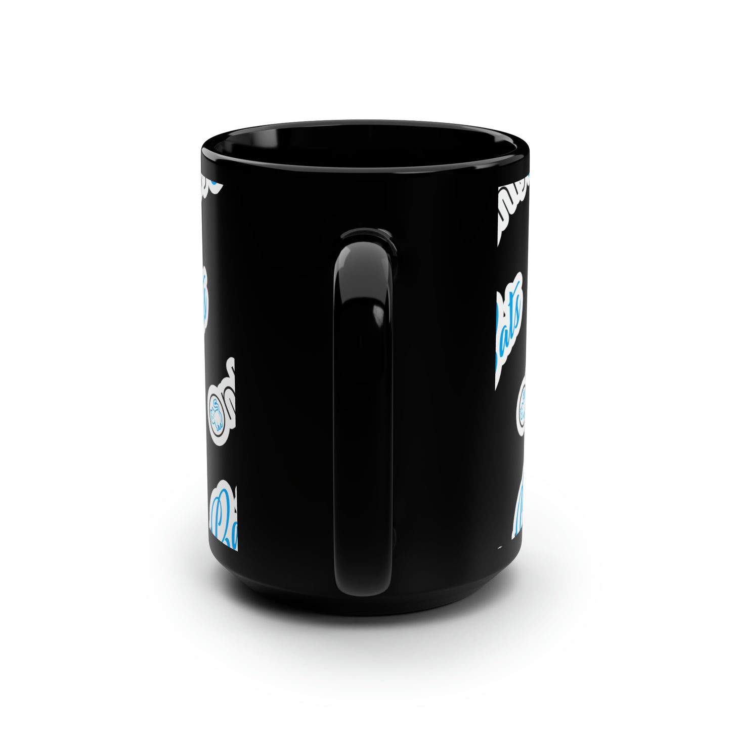 OnlyCats Black Mug 15oz