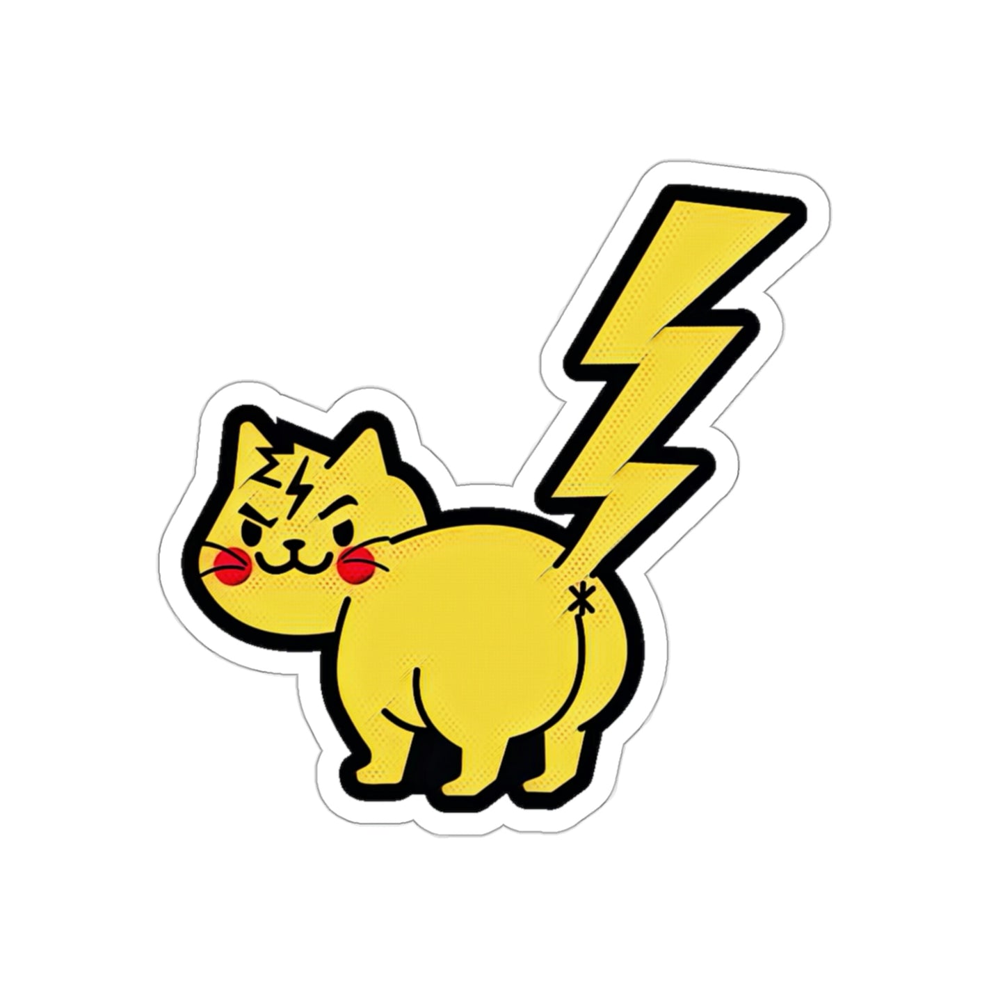 Pica-Kitty Sticker